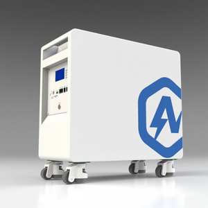 Système d'énergie solaire mobile extérieur, batterie de secours domestique 8 kWh, banques d'alimentation portables et centrale électrique - Product Image 1