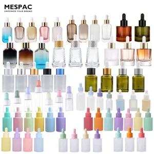 30 ml tropfflaschen glas buntes Öl 50 ml flaschen mit tropfer rosa farbige ätherisches Öl flasche 50 ml