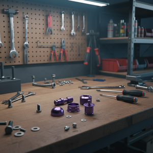 LECHEN LC142 Services de fraisage CNC personnalisés pour pièces en aluminium anodisé Prototypage rapide Tournage de filetage Outil de direction - Product Image 4