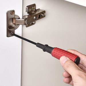 <b>Screwdriver</b> <b>Set</b> 300 Mm Phillips And Flathead Red Handle Magnetic For Hardware Repair - Product Image 4