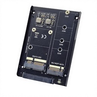 Carte d'extension MSATA vers SATA 3.0, adaptateur d'interface SSD vers 6 Gbit/s pour double MSATA