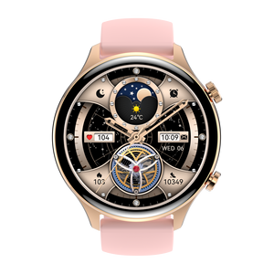 Montre connectée DF HK75 pour femmes, santé, appels, fréquence cardiaque, oxygène sanguin, étanche, luxe, mode - Product Image 6
