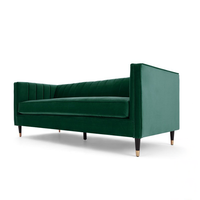 Modernes Bauernhaus Stil Französisch Land Schnitts ofa Leder/Stoff Couch für Wohnzimmer für Lager Villa Schule Workshop