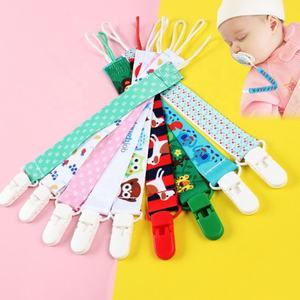 Sublimation de haute qualité Clip pour bébé Porte-sucette Lanière Logo personnalisé - Product Image 2