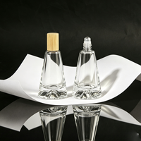 30ml Glas-Rollflasche mit Holzdeckel Bambusdeckel Ätherisches Öl Roll-on Flasche mit Edelstahlkugel
