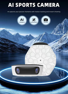 Caméra de football AI Action & Sports 4K HD, design étanche, mémoire intégrée 64 Go, prise en charge MicroSD pour les matchs et les séances d'entraînement - Product Image 2