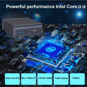 迷你台式电脑 <span class=keywords><strong>Core</strong></span> I3 6* USB 2*HD <span class=keywords><strong>VGA</strong></span> 支持 TPM Win11 Linux 迷你电脑 适合商务办公家庭 - Product Image 3