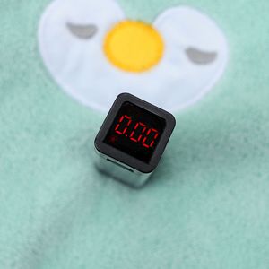 Jin Ao – serviette à main en polaire corail, 20x25 Cm, design de dessin animé, serviette de cuisine épaisse et absorbante pour la maternelle - Product Image 3