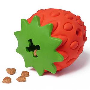 Gran oferta, fábrica de juguetes para perros, venta al por mayor, pelota interactiva, pelota de juguete para entrenamiento de perros, pelota de silicona para perros de alimentación lenta - Product Image 2