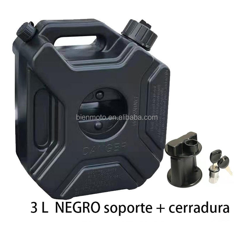 3L noir + support + antivol