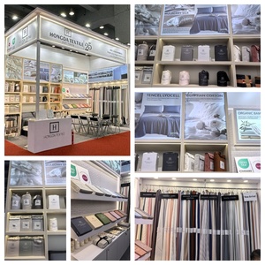 Bán buôn Vua Kích thước tấm Tre Bộ đồ giường đặt chúng tôi sateen phong cách tấm ga trải giường sợi tre - Product Image 6