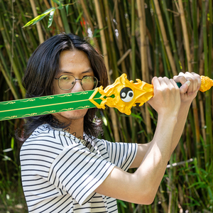 Épée en bois de Qingzhu Peak <span class=keywords><strong>Cloud</strong></span> <span class=keywords><strong>Sword</strong></span>, accessoire de cosplay inspiré des biographies de culture mortelle du cinéma et de la télévision - Product Image 6