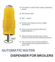 Abreuvoirs automatiques pour volailles, poulets, mamelons, gobelets suspendus pour poulets de chair, reproducteurs, poussins