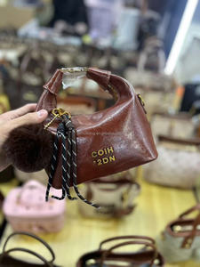 Factory Wholesale Women's Lady Fashion <b>Crossbody</b> Handbags Two Straps Zipper Closure <b>Waterproof</b> Bucket <b>Bags</b> - Product Image 2