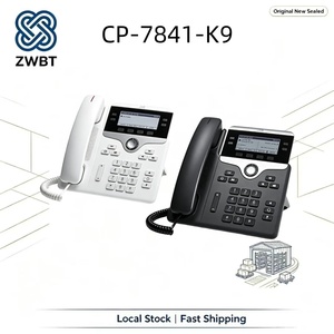 Teléfono IP Cisco Catalyst CP-7841-K9 SIP con <span class=keywords><strong>4</strong></span> Teclas de Línea Programables, 2 Puertos Gigabit Ethernet PoE 802.3af, Compatible con CUCM, Teléfono VoIP - Product Image 1