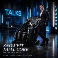 Fauteuil de massage pour personnes âgées L39S-Snowfit, zéro gravité, soins à domicile, points de massage fixes, confort complet du corps, fauteuil inclinable
