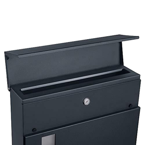 Moderne Brievenbus <span class=keywords><strong>Outdoor</strong></span> Smart Roestvrij Aluminium Op Maat Metalen Sleutel Brievenbus