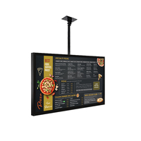 Écran de publicité Android intérieur de signalisation numérique LCD mural de 55 pouces avec SDK pour tableau de menu numérique de restauration rapide de restaurant