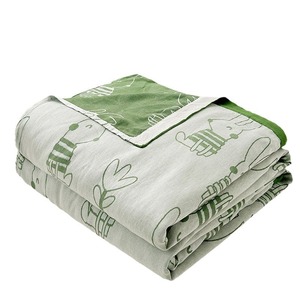 Mùa hè sợi tre Lớp Một bà mẹ và trẻ sơ sinh khăn Chăn ngủ trưa băng lụa lạnh mỏng mùa hè mát mẻ chăn mat - Product Image 1