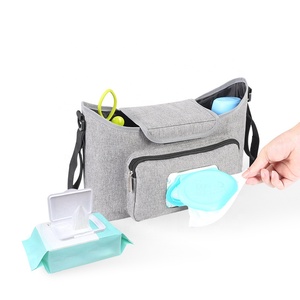 Ajuste Universal 300D kodra tela peal <span class=keywords><strong>de</strong></span> lana con papel <span class=keywords><strong>de</strong></span> bebé cochecito bolsa mamá bolso organizador <span class=keywords><strong>para</strong></span> cochecito - Product Image 4