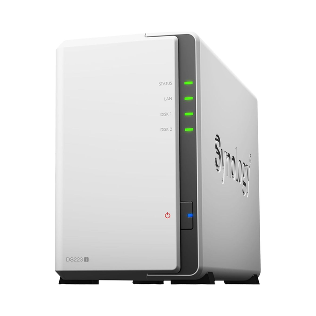 Original DS223J 4-Core 1.4 GHz DDR4 512MB NAS Storage Server 2-Bay DiskStation Quad-Bay Expansion Network Storage