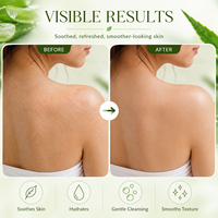 Savon Solide Hydratant Visage & Corps à l'Aloès Vera Marque Blanche avec Extrait Naturel d'Aloès pour Peaux Sensibles – Apaisement et Hydratation