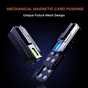Slider Haptique Magnétique Lumineux EDC, Clicker Anti-Stress pour Adultes, Outil TDAH pour l'Anxiété, Jouets Fidget Spinners - Product Image 3