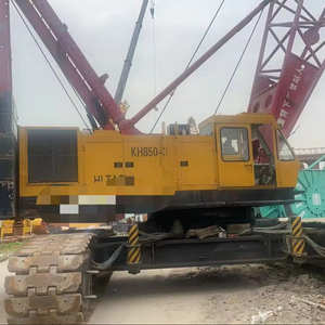 הגעה חדשה משומשים עגורנים hitachi KH850-3 150 יפני טון קרולר גרור KH850-3 יד שנייה מנוף זחילה - Product Image 1