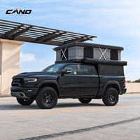 Tente de toit souple en toile pour camionnette, auvent de camionnette en aluminium à montage rapide, type pop-up