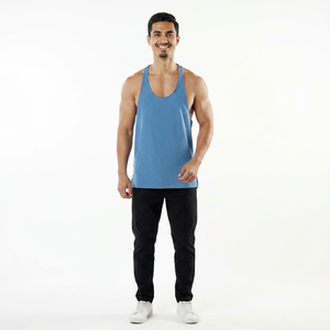 Camiseta Deportiva Personalizada de Gimnasio para Fisicoculturismo, Camiseta sin Mangas de Algodón para Hombre - Product Image 1