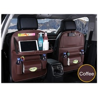Accessoires intérieurs de luxe pour voiture, organiseur de siège en cuir PU, support pour tablette pour enfants