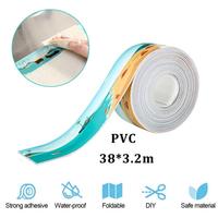 Cinta de sellado autoadhesiva JYD utilizada para fregadero de cocina, inodoro, bañera de baño, Tira protectora de borde de pared de suelo de bañera