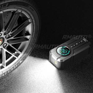 12V 150PSI <b>Car</b> Air Pump Rechargeable Machine Powerful Tire Inflator Pressure <b>Inflatable</b> Pump <b>Car</b> Air Detection - Product Image 5
