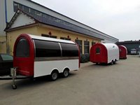 Chine caravanes kiosque de conception de kiosque de nourriture sur roues bar mobile remorque de bière congélateur remorque à vendre remorques de chariot de café
