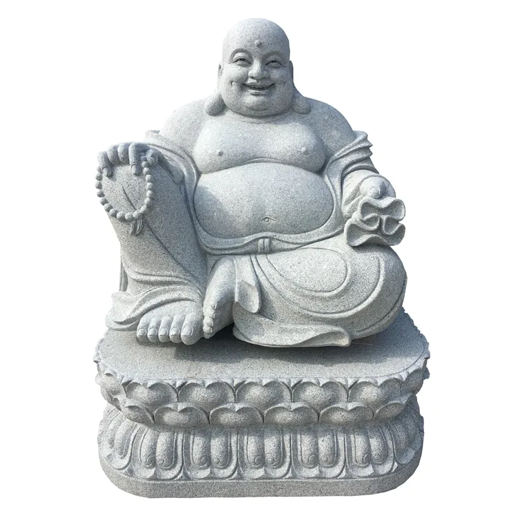 Wholesale Good Quality Hand Carving Figure Statue Laughing Buddha Statue