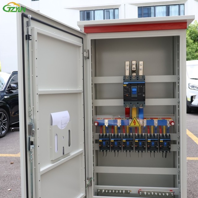 Complete Set 800A Electrical Circuit Breaker Panel Power Distribution Box Outdoor 3 Phases Electrical Switchboard Panel