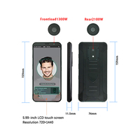 Máquina Portátil Biométrica de Reconocimiento Facial para Control de Asistencia, Sistema de Software para Empleados Escolares con Posicionamiento GPS