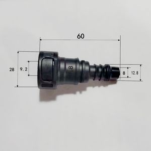 Airship Automotive Fuel Line <b>Quick</b> <b>Connector</b> 11.8mm ID10 Plastic For Urea SCR System Piping - Product Image 1