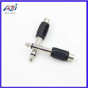 Conector de Audio macho de 6,35mm a hembra de 3,5mm amplificador de auriculares adaptador de Audio conector de 3,5mm a conector Banana - Product Image 4