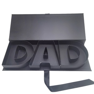 Caja de Regalo de Cartón con Forma de Letra DAD, Rellenable con Chocolate, para Arreglos Florales Dulces, para el Día del Padre - Product Image 6