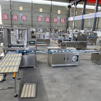 Machine automatique électrique d'agencement de plateaux de biscuits avec chargeur en rangées 1000-3000W