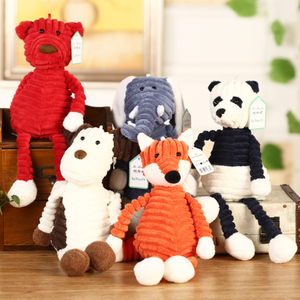 Милая интерактивная плюшевая игрушка-пищалка для средних собак – для дрессировки и игр, материал ПП, оптом - Product Image 2