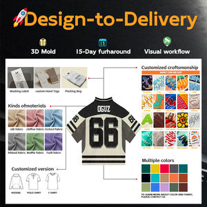 カスタマイズ可能なボクサーTシャツクイックドライ特大サッカーバスケットボールメッシュジャージーカジュアルサッカーウェアスポーツファンロングプリントTシャツ - Product Image 4