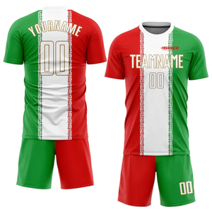 Uniformes de Fútbol Personalizados con Diseño de Bandera, Secado Rápido, Ropa Deportiva de Alta Calidad, Conjuntos Completos de Entrenamiento - Product Image 2
