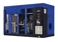 Compresor de Aire de Tipo Scroll Silencioso Sin Aceite de Alta Calidad de 11KW 8bar 10bar con Secador de Canister