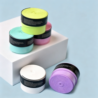 Cinta de Agarre Antideslizante para Bádminton, Absorbente de Sudor, de PU, Cómoda, Resistente al Agua, Duradera, Portátil y Ecológica para Tenis