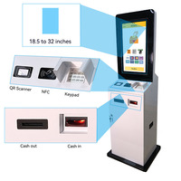 Virtual Bitbox Token Change Machine BTC Recibir Quioscos de facturas Máquina de pago en efectivo