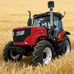Tracteur à roues 4x4 industriel de 140 CV |   Moteur diesel à couple élevé avec refroidissement par eau à 6 cylindres pour opérations agricoles continues - Product Image 1