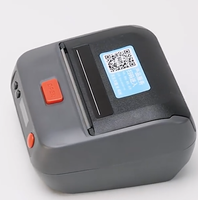 Printer termal Mini genggam multi-sistem, Printer termal Mini dengan USB dan BT untuk pengiriman, taksi dan logistik