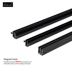 Spots linéaires magnétiques d'intérieur DGLUX, installation ouverte réglable, projecteur linéaire DC48V 4mm Mini spot magnétique LED - Product Image 1